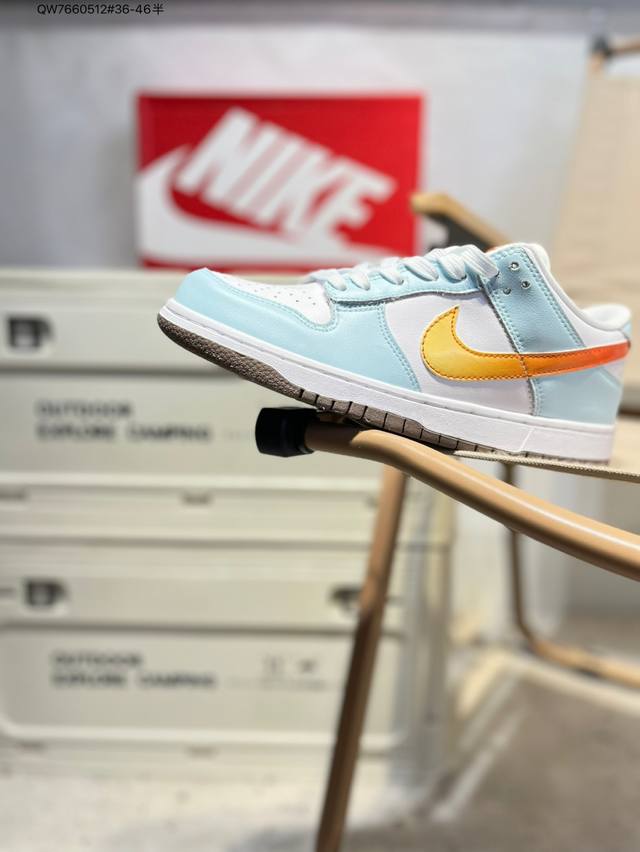 Nike Dunk Low Sneakers Sb Series classic and versatile casual sports sneakers. T