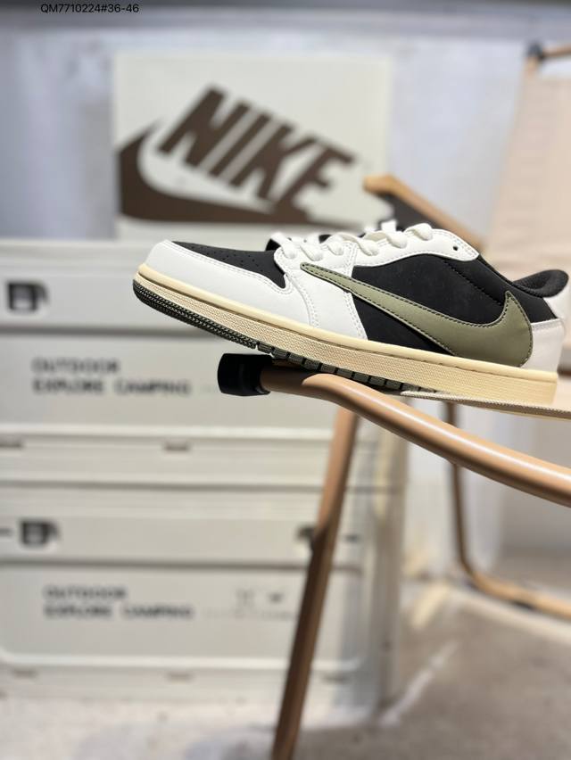 Air Jordan 1 Low Golf Sp Neutral Oliv Aj1 Jordan 1 Golf Edition series low-top c