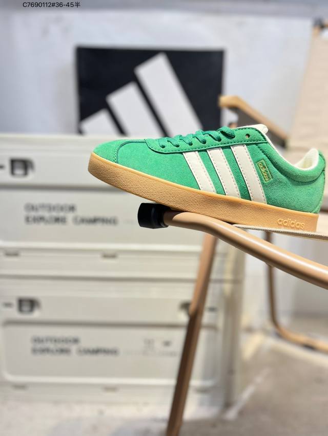 Adidas Neo Vi Court Classic Trefoil casual retro sports sneakersClassic three-st