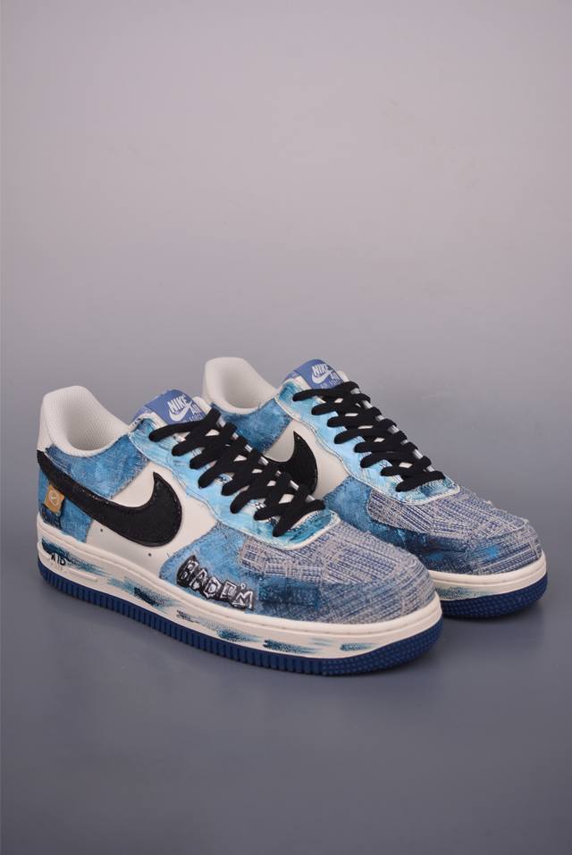 Nike Air Force 1 Low Denim Fantasy Original last and cardboard create a pure Air
