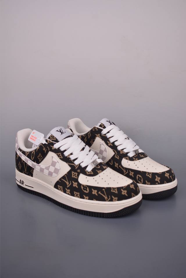 Nike Air Force 1 Low Lv co-branded Original last and original cardboard to creat