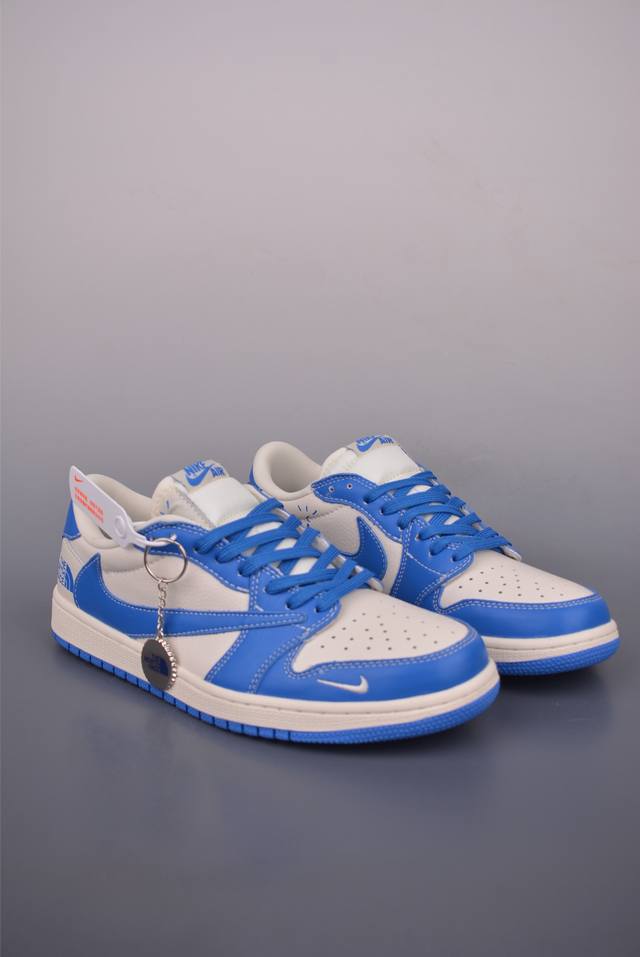 Fragment X Travis Scott X The North Face Air Jordan 1 Low Three-Party Collaborat