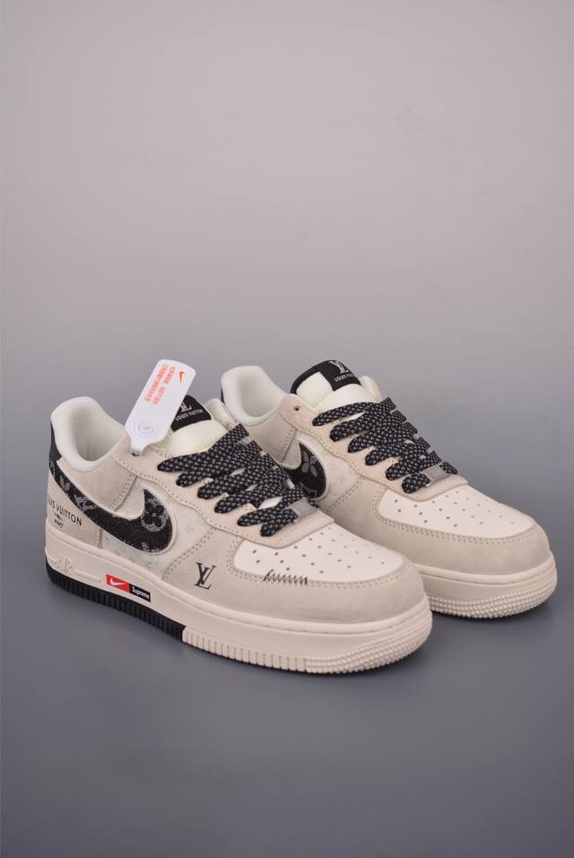 Nike Air Force 1 Low Lv co-branded Original last and original cardboard to creat