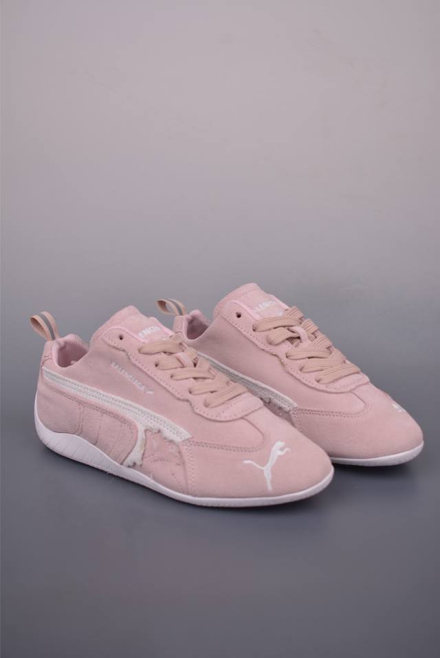 Paris collaboration The Open Product x Puma Speedcat low-top lifestyle shoes. D