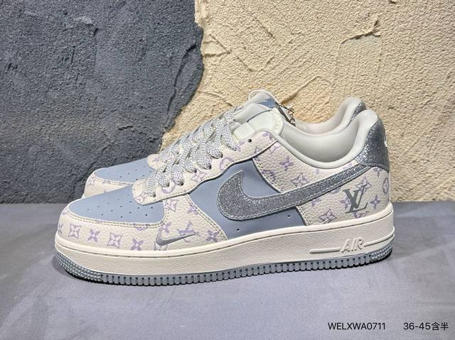 New product release photos of the Nike Air Force 1'07 Lv8 DDD. Original last an