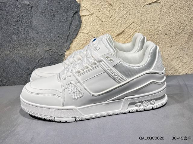 New product launch real shot New LV Louis Vuitton Trainer Sneaker Low casual sp