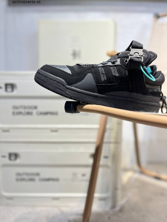 Adidas Bad Bunny x Adidas Originals Forum Low Anti-slip Lightweight Low-top Sne