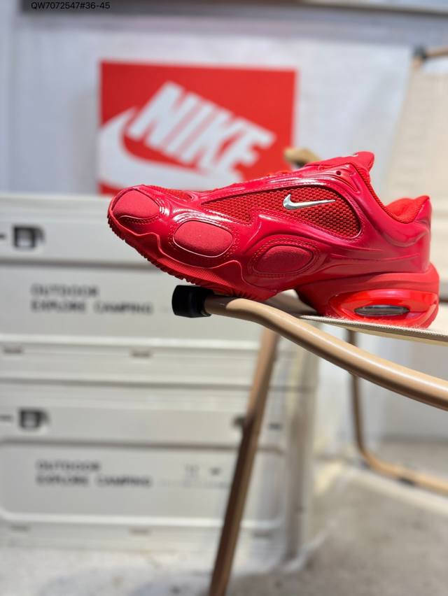 Nike Air Max Hybrid Technology Breathable Heel Half-Cushion Running Shoes combi