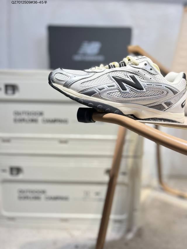 New Balance 204L Thin-Sole Shoes with Leather Laces, Miu-style, Shock-absorbing,