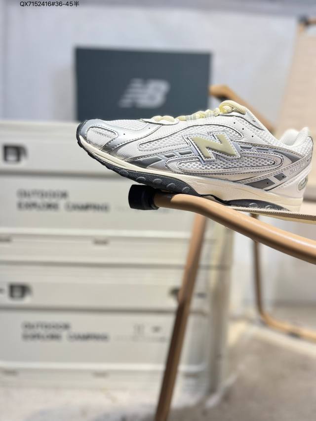 New Balance 204L Thin-Sole Shoes with Leather Laces, Miu-style, Shock-absorbing,