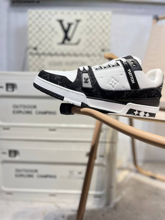 Guangdong Original# Louis Vuitton LV Louis Vuitton sneakers New LV Trainer sneak