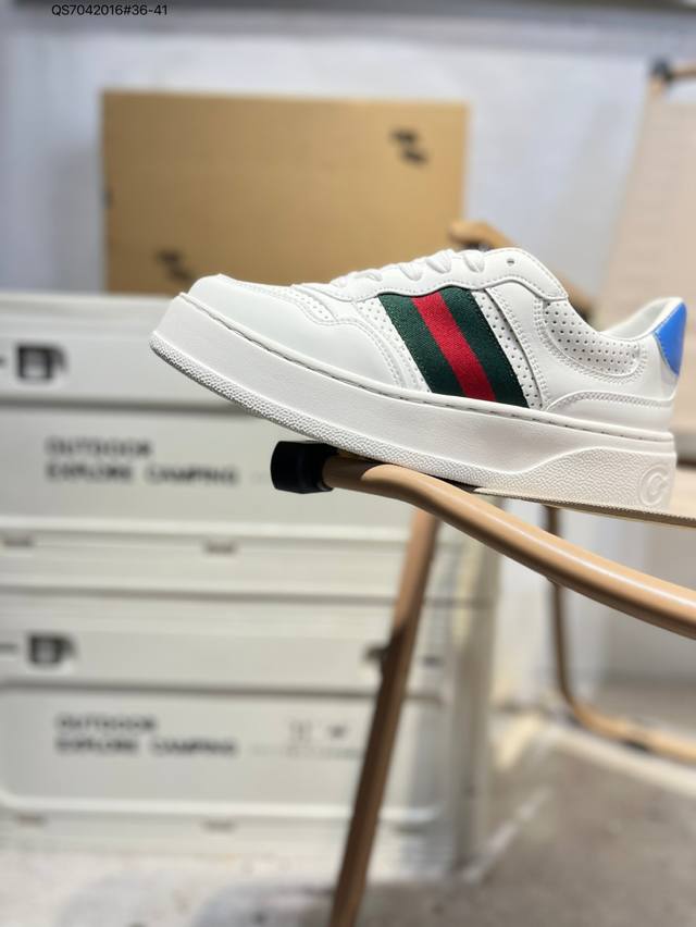 Gucci Chunky B low-top sneakers (DDD) Exclusive original accessories set, offici