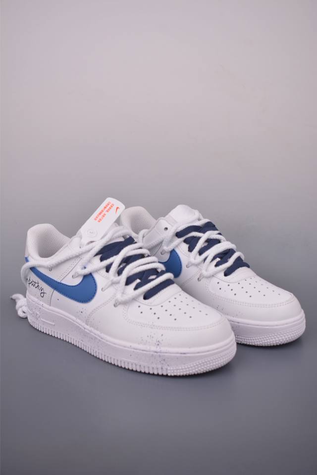 Nike Air Force 1 Low secondary letter graffiti Original last and cardboard creat