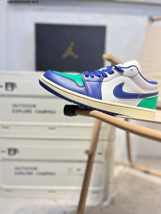 Jordan Air Jordan 1 Low Aj1 low-top series basketball shoes official synchroniza