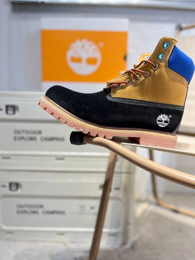 Timberland Timberland outdoor high-top casual yellow boots series winter cold pr