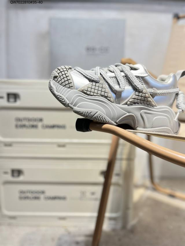 Gg-Cc Chunky Low White Deer same style Unique Star new Ggcc low-top retro thick-