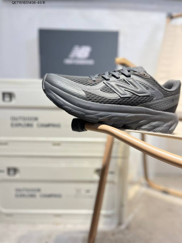 New Balance NB Fresh Foam Evoz Comfort Durable Low-Top Running Shoe. A true-to-o