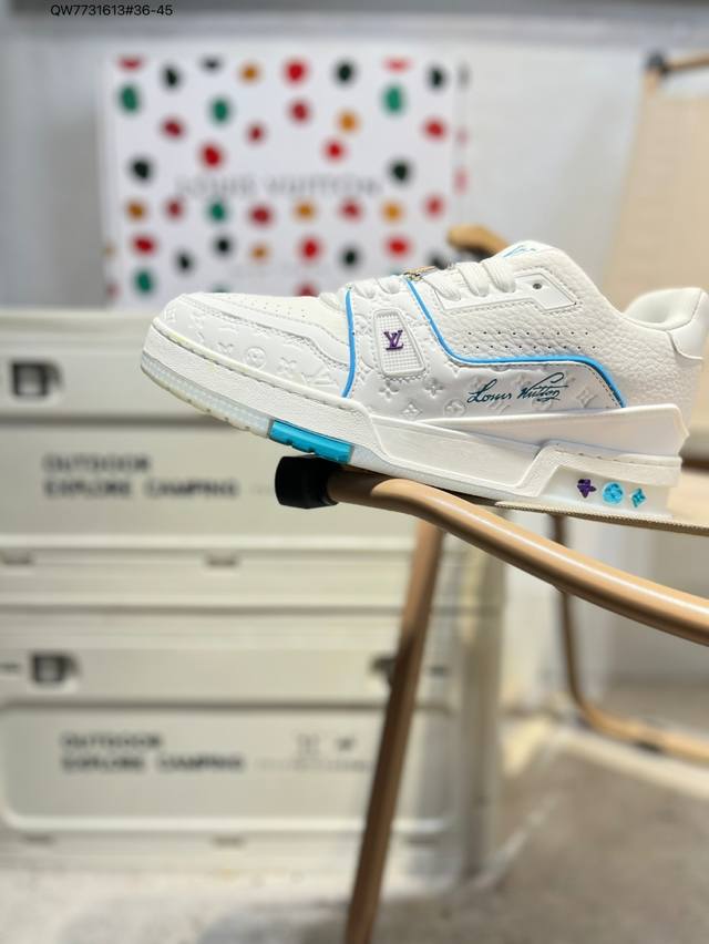 Louis Vuitton LV Louis Vuitton sneakers New LV Trainer sneakers in the latest co