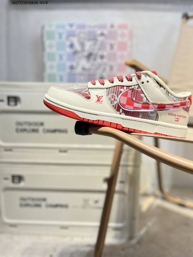 Lv X Nike Sb Dunk Low, a highly recommended new colorway from a leading manufact