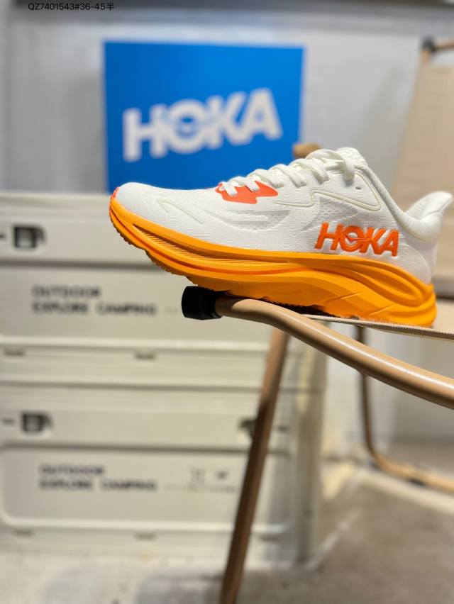 Hoka One One Clifton 10 low-top, thick-soled, lightweight outdoor sports shoes 1