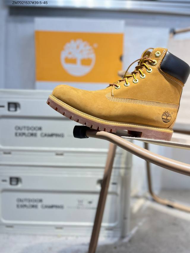 Timberland outdoor high-top casual yellow boots series #Guangdong factory qualit