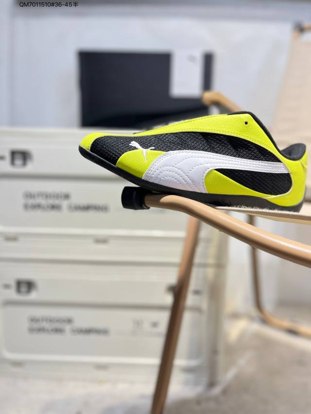 Using a fiber leather and mesh upper#The external lightweight and wear-resistant