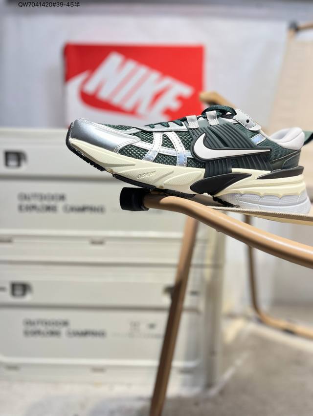 Nk V2K Runtekk shock-absorbing, non-slip low-top retro dad running shoes. Named