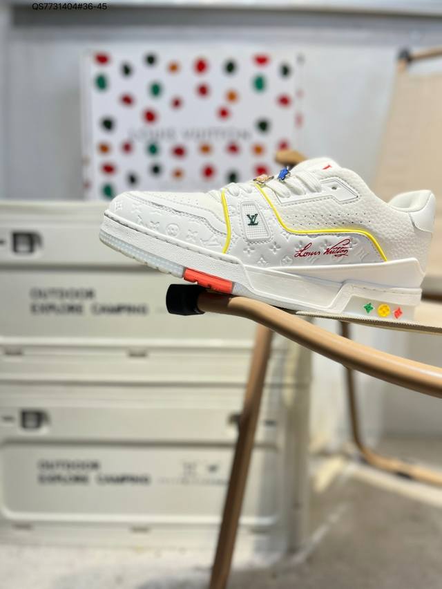 Louis Vuitton LV Louis Vuitton sneakers New LV Trainer sneakers in the latest co