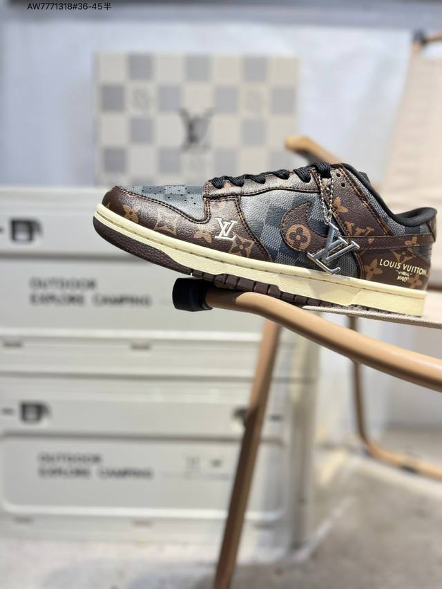 Lv X Nike Sb Dunk Low, a highly recommended new colorway from a leading manufact