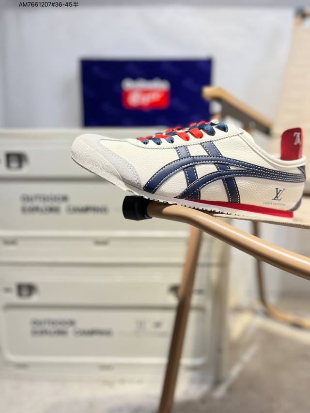 Customized# L Tiger Mexico 66 Sd Onitsuka Tiger Mexico upgraded series low-top r