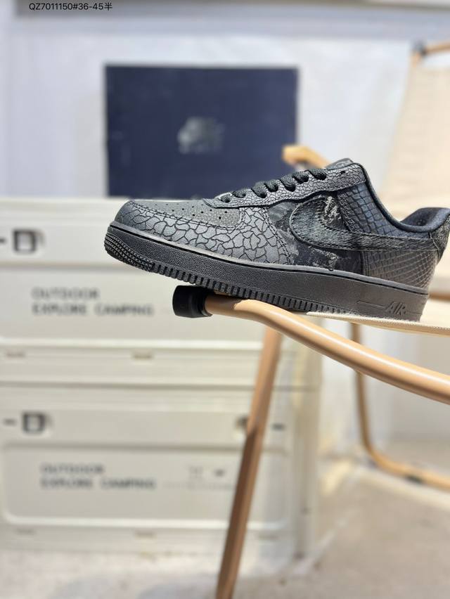 Nike Air Force 1 '07 mid-cut versatile casual sneakers. Soft, springy cushionin