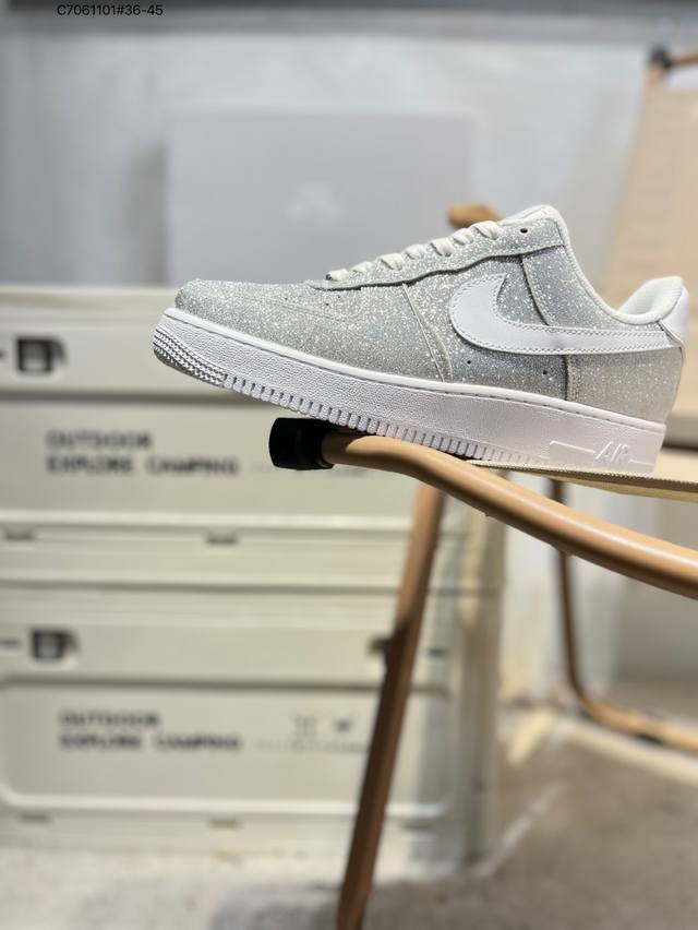 Nike Air Force 1 '07 mid-cut versatile casual sneakers. Soft, springy cushionin