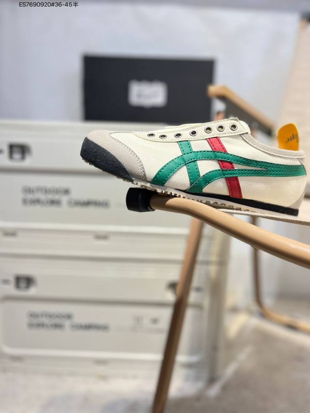 Onitsuka Tiger Mexico 66 Canvas Mexico Upgraded Series Low-Top Retro Classic Tig