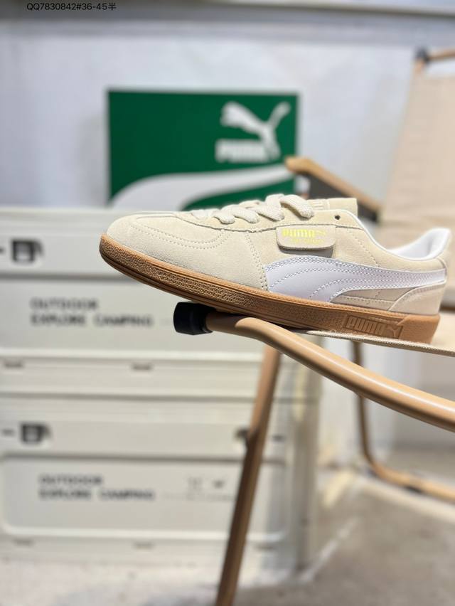 Puma Palermo Og non-slip, wear-resistant, low-top Army Trainer sneakers for men