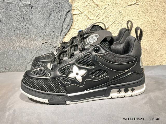 New product launch real shot New Lv Louis Vuitton Louis Vuitton Trainer Sneaker