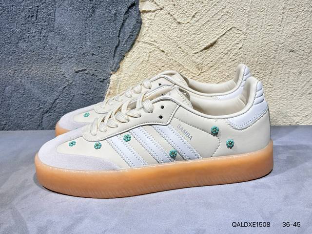 New product launch photos Adidas Originals Samba Og Beige Grey Samba series gen