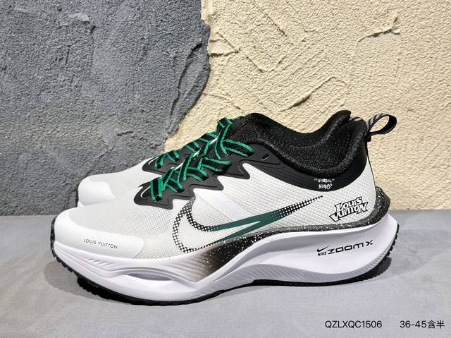 Nk Zoom Plus Super Pegasus Turbo Marathon Running Shoes feature a 12mm forefoot
