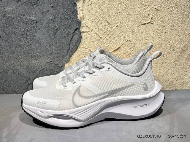 Nk Zoom Plus Super Pegasus Turbo Marathon Running Shoes feature a 12mm forefoot
