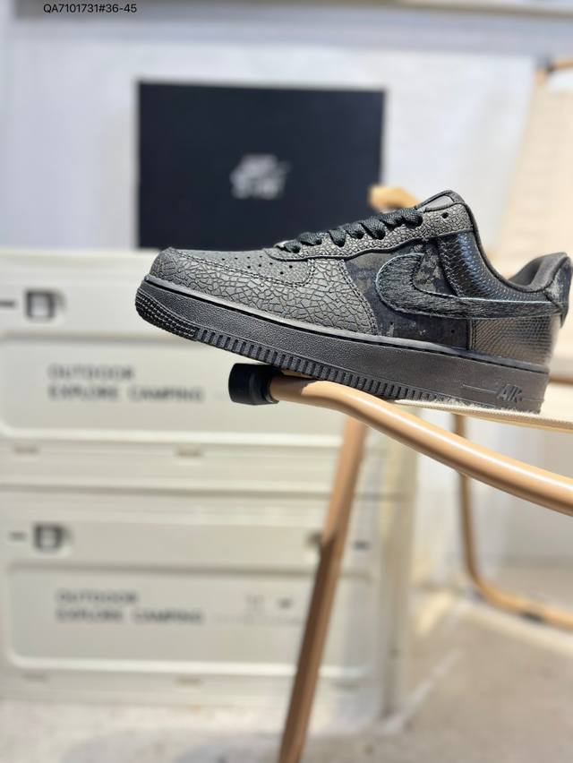 Nike Air Force 1 '07 mid-cut versatile casual sneaker. Its soft, springy cushio