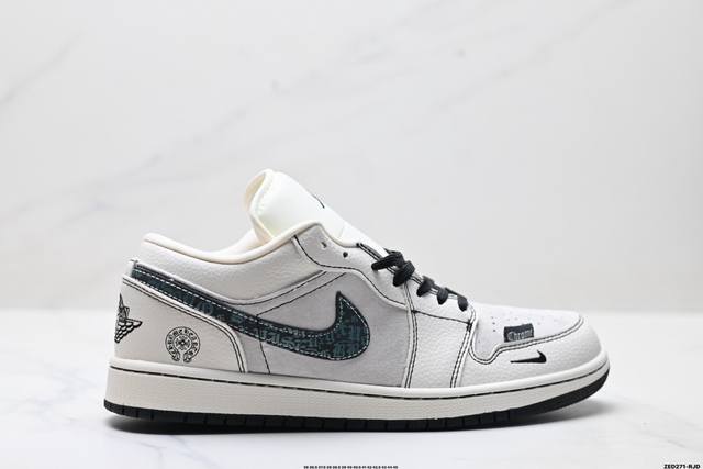 Company-level Nike Air Jordan 1 Low Aj1 Qiao 1 low-top casual sneakers synchron