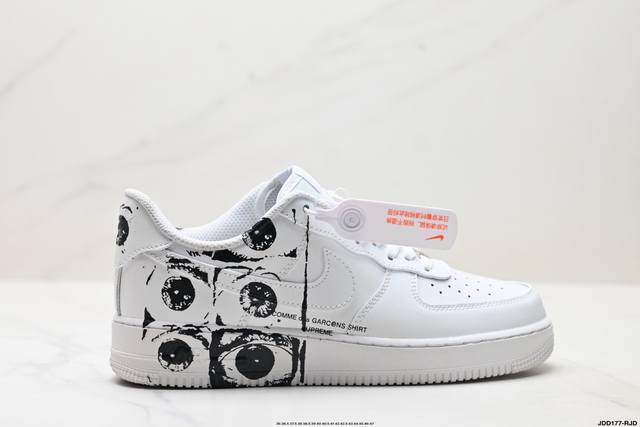 Authentic Nike Air Force 1'07 low-top versatile casual sneakers. Soft, springy c
