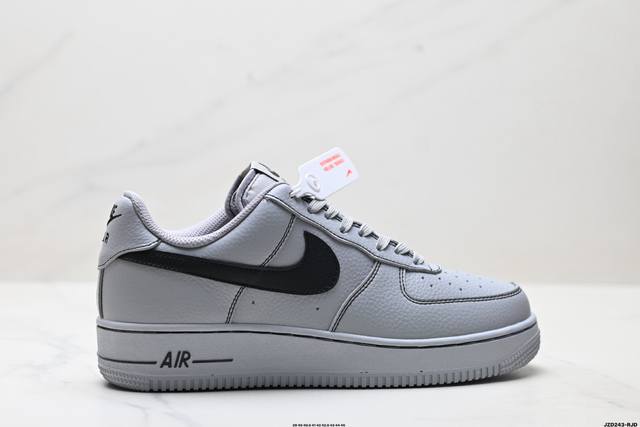 Corporate-grade Nike Air Force 1'07 low-top versatile casual sneaker. Soft, res