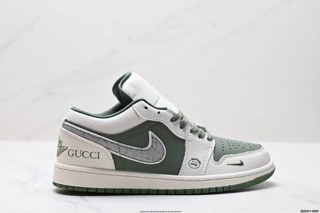 Company-level Nike Air Jordan 1 Low Aj1 Qiao 1 low-top casual sneakers synchron