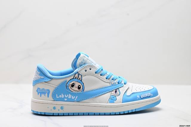 Corporate-level Nike Air Jordan 1 X Travis Scott Aj1 inverted hook Joe One inve