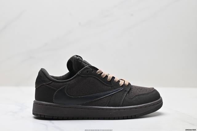 Genuine Nike Air Jordan 1 X Travis Scott Aj1 inverted hook Joe 1 inverted hook