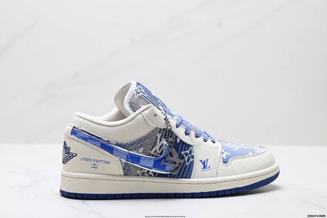 Company-level Nike Air Jordan 1 Low Aj1 Qiao 1 low-top casual sneakers synchron