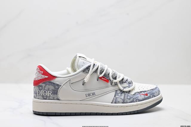 Corporate-level Nike Air Jordan 1 X Travis Scott Aj1 inverted hook Joe One inve