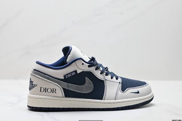 Company-level Nike Air Jordan 1 Low Aj1 Qiao 1 low-top casual sneakers synchron