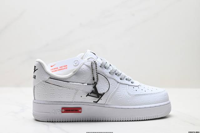 Company-level Nike Air Force 1'07 Lv8 Original last and original cardboard creat