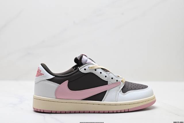Authentic Nike Air Jordan 1 X Travis Scott Aj1 inverted hook Joe 1 inverted hook